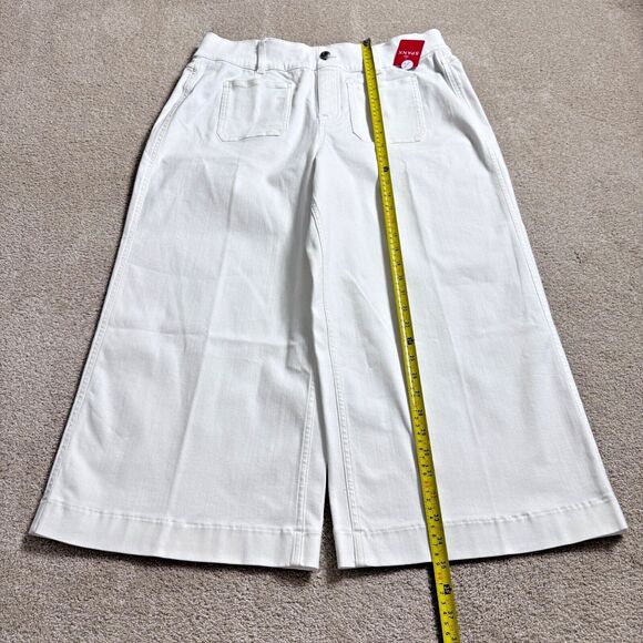 SPANX Women's Every Wear Cropped Wide Leg Jeans with Patch Pockets Sz Petite 1X - Picture 11 of 16